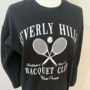 Beverly Hills Racquet Club Graphic Sweatshirt  [Sz. S]